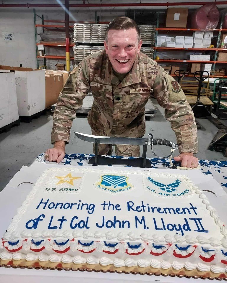 Lt Col John M. Lloyd II, ANG, Ret., ’98, retired from the Georgia Air National Guard on Oct. 1, 2025, marking the completion of his 22-year military career.