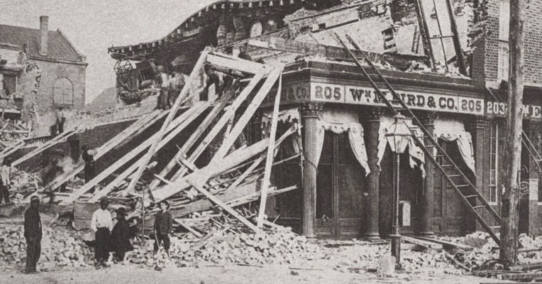 December 22, 1886: The S.C. General Assembly passed a joint resolution to authorize $2,770.50 for repairs to damages caused by the 7.5 magnitude earthquake in August 1886 to the South Carolina Military Academy.