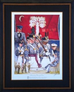 🎄 Just in Time for Christmas: “Big Red – Marching Through Time” Is Being Restocked on the Senior Private Shop. etsy.com/listing/1143946989/big-red-limited-edition-print-marching
Looking for a meaningful Christmas gift for a Citadel cadet or alumnus? This signed, numbered print by artist Bob Graham was created in collaboration with The Citadel’s Library, Museum and History Committee to honor the return of Big Red—a symbol that resonates deeply with generations of Bulldogs. Each print captures the spirit of the Corps, the weight of tradition and the timeless connection between past and present cadets.
This gift is great for display in your home, office or den.