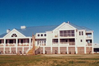 The Citadel's Colonel Robert R. McCormick Beach Club, which was destroyed by Hurricane Hugo on September 22, 1989, was rebuilt and dedicated on March 31, 1995.