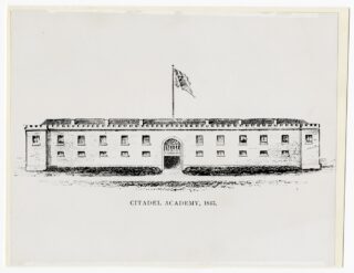 One-hundred eighty three years ago today, on March 20, 1843, the first Cadets reported to The Citadel on Marion Square. This date is celebrated today as "Corps Day," the official anniversary of the formation of the South Carolina Corps of Cadets.

citadeldigitalarchives.omeka.net/items/show/518