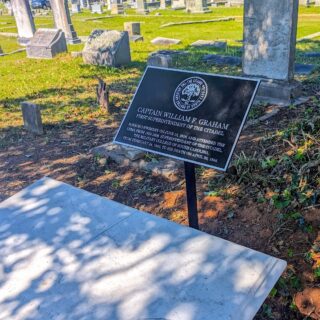 CPT William F. Graham, USA, was appointed Superintendent of The Citadel by the Board of Visitors on February 24, 1843. He was born in Newberry, SC, and graduated from the United States Military Academy at West Point in 1838. Graham served as The Citadel’s superintendent until his death on April 26, 1844, and is buried at Rosemont Cemetery in Newberry.