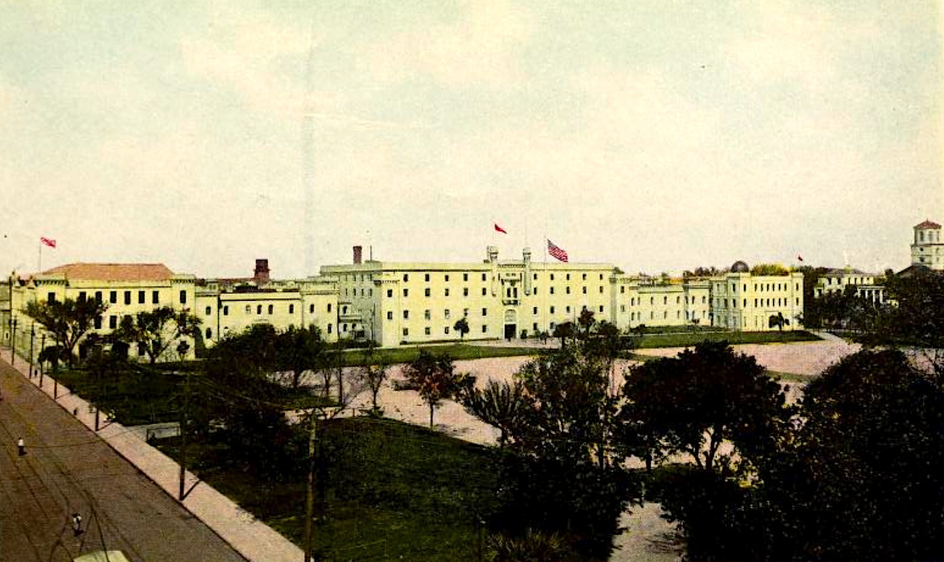 On April 4, 1917, the US Senate voted to go to war with Germany and on April 6, 1917, the House of Representatives agreed, declaring war on Germany and commencing America's entry into World War I. 

With the approval of the Board of Visitors and Governor of South Carolina, The Citadel offered all of the college's military facilities to help train recruits. The National Defense Act had established the Reserve Officers Training Corps in 1916, and this provided Citadel Cadets and recent graduates a direct opportunity to become officers in the U.S. military. 

All members of the Class of 1917 entered military service upon graduation, 6 received commissions as officers in the Regular Army, and 13 received commissions as officers in the Marine Corps. 

Again in 1918, all members of the graduating class entered military service. Citadel graduates volunteered with Allied forces prior to America's entry into the war, were on the first American convoys that sailed off to war on June 13, 1917, and participated and distinguished themselves in most of the major battles of World War I. 

In all, 316 Citadel graduates served in World War I, 277 as commissioned officers. Six graduates died in the war and 17 were wounded. 

citadel.edu/citadel-history/brief-history/
citadeldigitalarchives.omeka.net/items/show/33