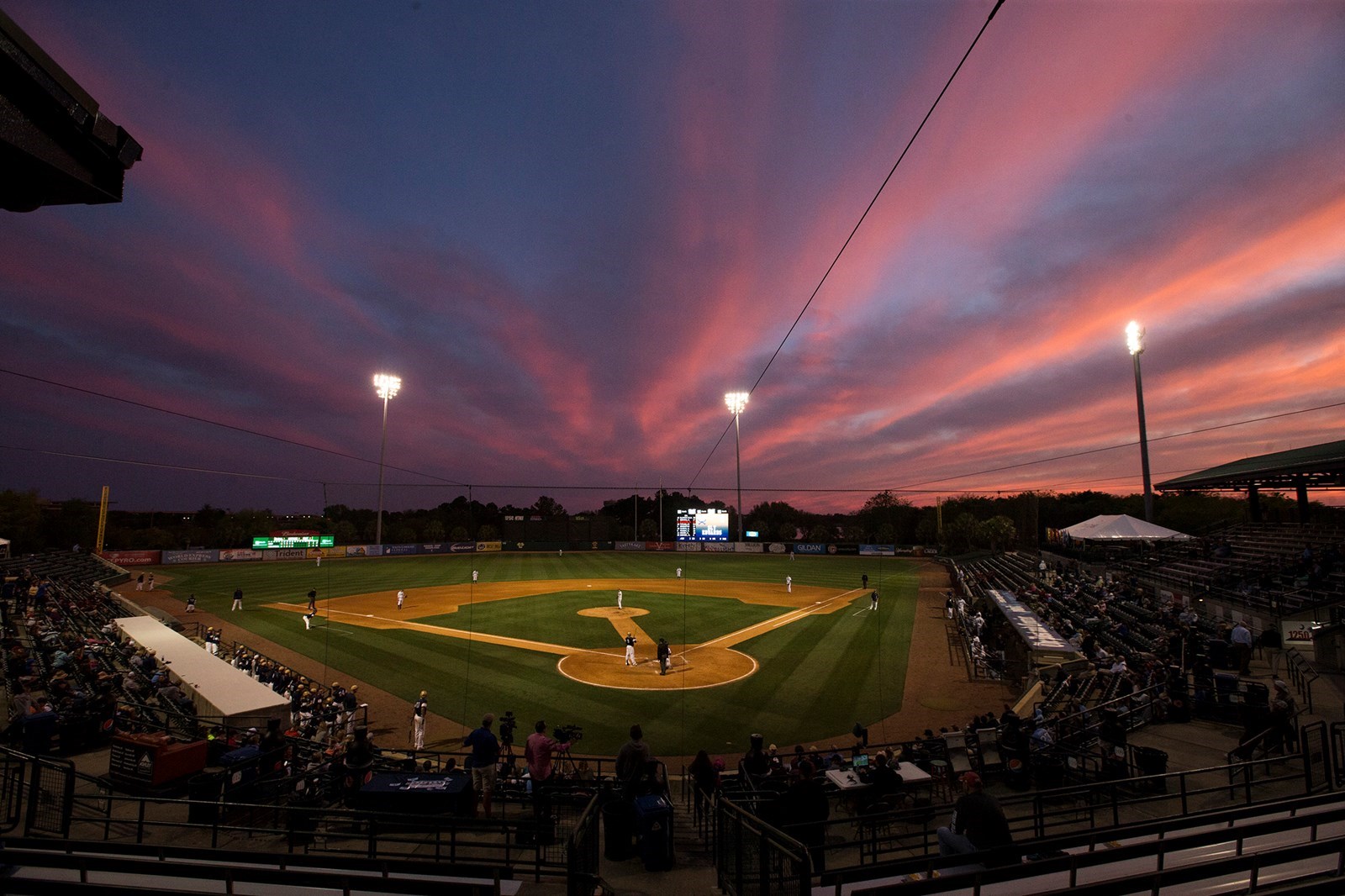 April 6, 1997: Joseph P. Riley, Jr., Park opened. The baseball park was named for Charleston's longest-serving mayor, Joseph P. Riley, Jr., '64, and is the home field for The Citadel Bulldogs Baseball, who beat Western Carolina University 6-5 in the first game there.

citadelsports.com/facilities/joseph-p-riley-jr-park/1
