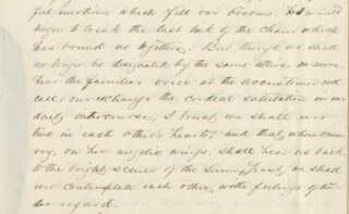 From the valedictory address of Thomas Hart Law, Class of 1859, April 9, 1859:

"But though we shall no longer be designated by the same attire, no more hear the familiar voice at the accustomed roll call, nor exchange the cordial salutation in our daily intercourse, I trust we shall ever live in each other's hearts; and that, when memory, on her angelic wings, shall bear us back to the bright scenes of the sunny past, we shall ever contemplate each other with feelings of tender regard."

https://citadeldigitalarchives.omeka.net/items/show/1213