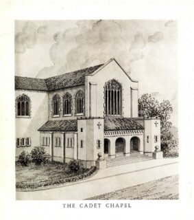 The Citadel's Summerall Chapel was dedicated on April 10, 1938, as the Cadet Chapel. 

After General Summerall's retirement as president of The Citadel in June of 1953, the name was officially changed to the General Charles Pelot Summerall Chapel.