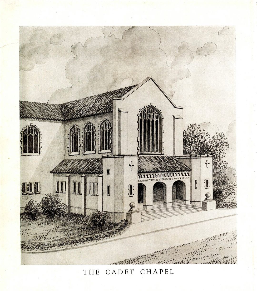 The Citadel's Summerall Chapel was dedicated on April 10, 1938, as the Cadet Chapel. 

After General Summerall's retirement as president of The Citadel in June of 1953, the name was officially changed to the General Charles Pelot Summerall Chapel.