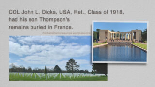 Today, on the 82nd anniversary of D-Day, we honor and remember two Citadel alumni who made the ultimate sacrifice on Omaha Beach: 1LT Robert M. Brice, USA, Class of 1942, and PFC Thompson G. Dicks, USA, Class of 1944. We also salute all Citadel alumni who served during the Invasion of Normandy and in the campaigns that followed.

To learn more about Citadel alumni who took part in the Normandy Invasion, we invite you to visit thecitadelmemorialeurope.org, a site founded by Roger Long, Class of 1989.