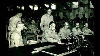 On June 25, 1950, the Korean War began when North Korea invaded South Korea. By the time the Korean Armistice Agreement was signed in 1953 by General Mark W. Clark, USA, Ret., representing the United Nations Command, twenty-six Citadel alumni had given their lives in service to their country..