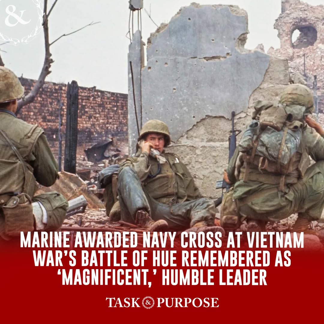 To mark the anniversary of the interment of Col Myron C. Harrington, Jr., USMC, Ret., '60, former member and chair of The Citadel Board of Visitors, at Arlington National Cemetery, we are sharing this article from Task & Purpose, taskandpurpose.com.

Link in bio: taskandpurpose.com/history/myron-harrington-marine-hue-city/