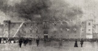 By August 1, 1892, The Citadel at Marion Square had been restored and improved following the fire in March of that year. The Corps of Cadets returned on October 1, 1892.