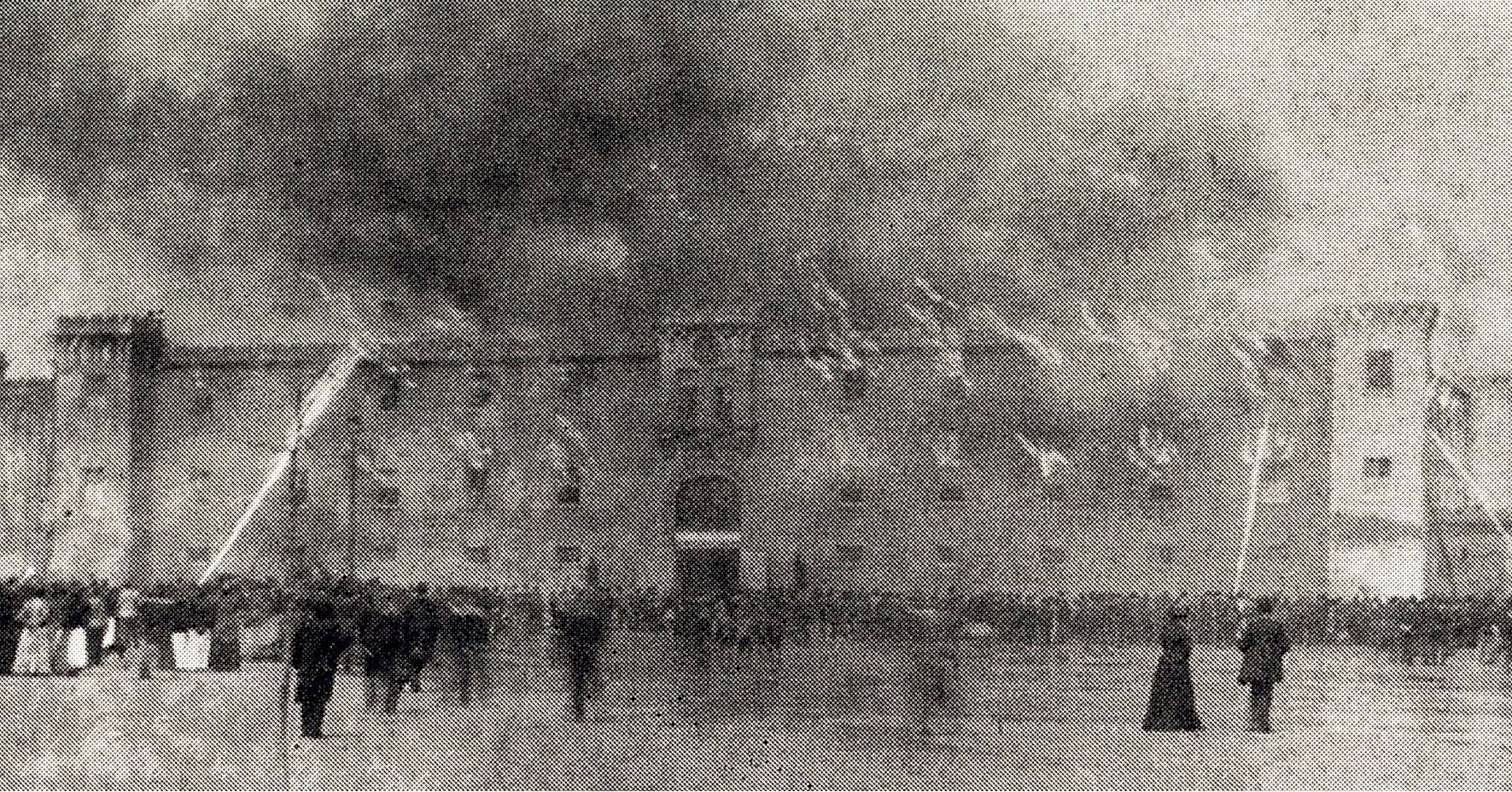 By August 1, 1892, The Citadel at Marion Square had been restored and improved following the fire in March of that year. The Corps of Cadets returned on October 1, 1892.