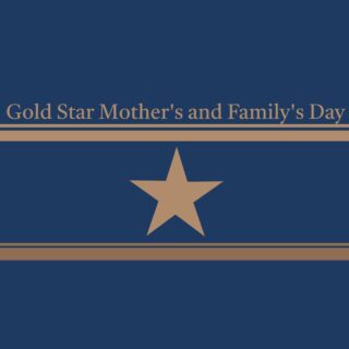 Today is Gold Star Mother’s and Family's Day, a day to remember the loved ones of military service members who died while serving our country. Please join us in thanking them for their sacrifices.