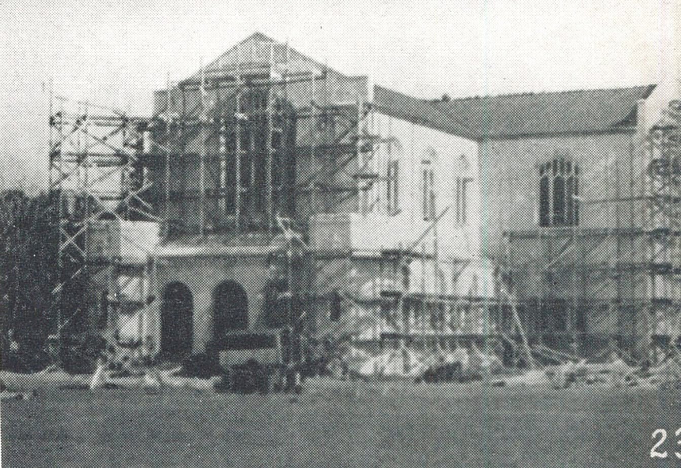 The cornerstone of what is now known as Summerall Chapel was laid on September 7, 1936.