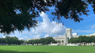 One hundred and four years on the Ashley River! September 20, 1922: The Citadel moved from its original location on Marion Square in downtown Charleston to its 100-acre new campus on the Ashley River adjacent to Hampton Park.