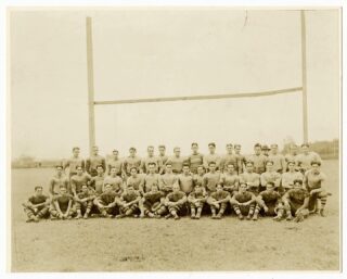 The Citadel's first Homecoming was held on October 25, 1924, with a 6-0 win over Furman at College Park.
Photo: Daniel Library