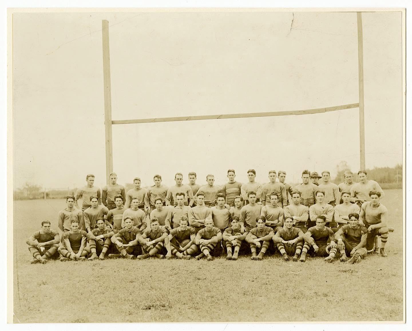 The Citadel's first Homecoming was held on October 25, 1924, with a 6-0 win over Furman at College Park.
Photo: Daniel Library